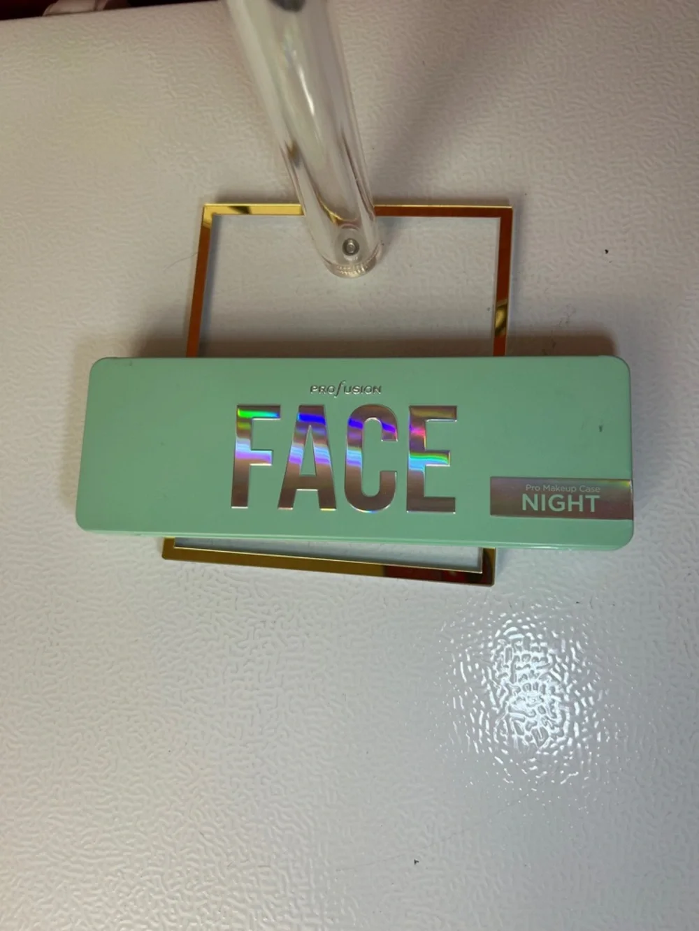 Profusion Cosmetics FACE Night Eyeshadow Palette - Mint with Holographic Accents